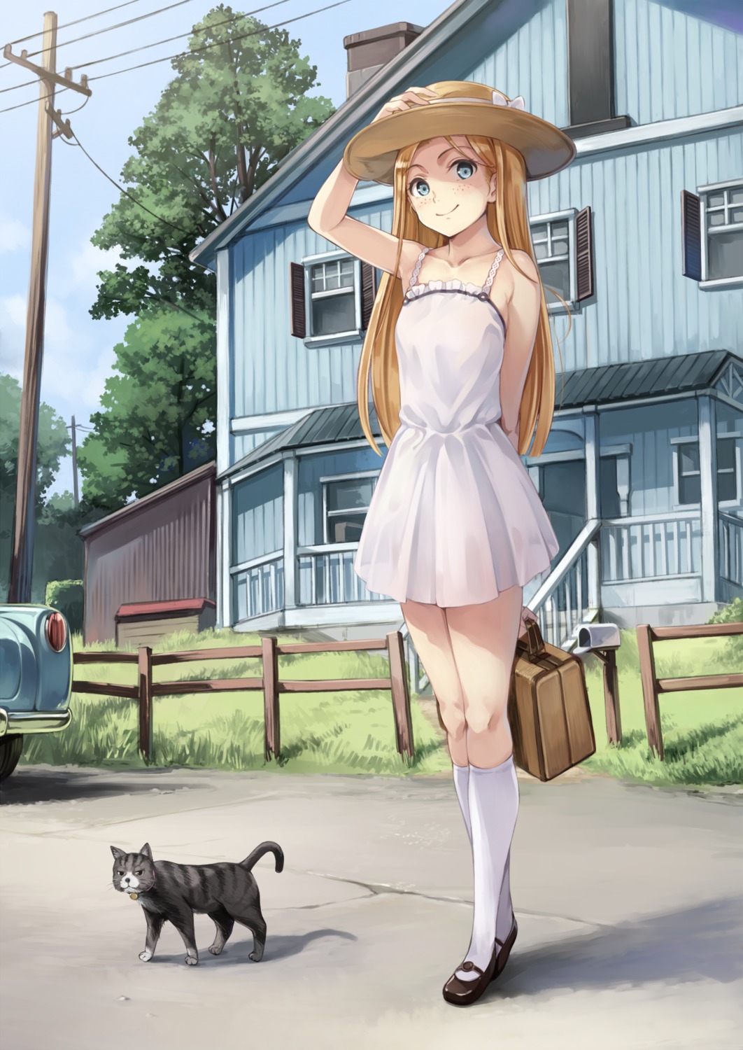 dress neko summer_dress yokaze_japan