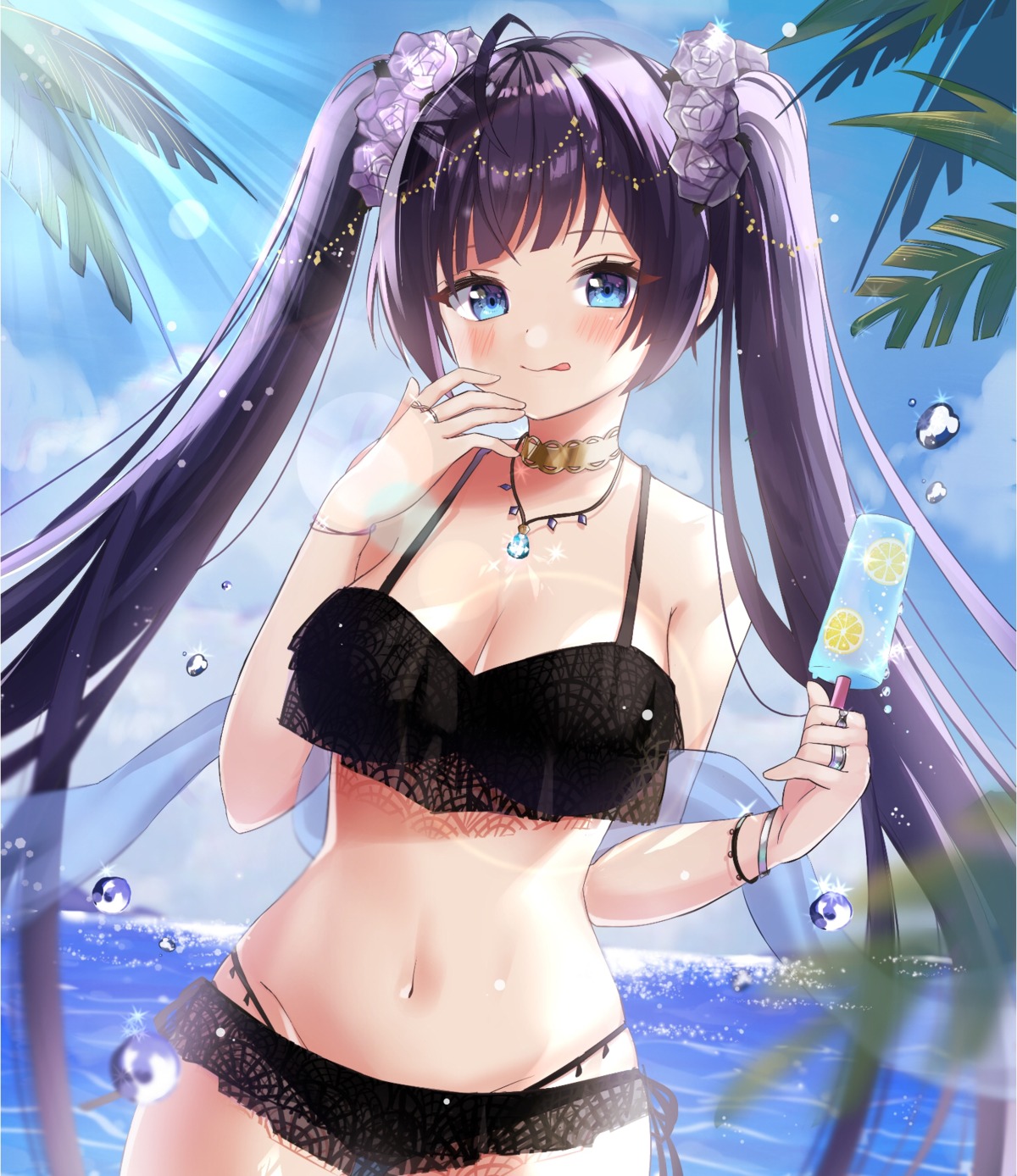 bikini masyu_jyaga see_through swimsuits