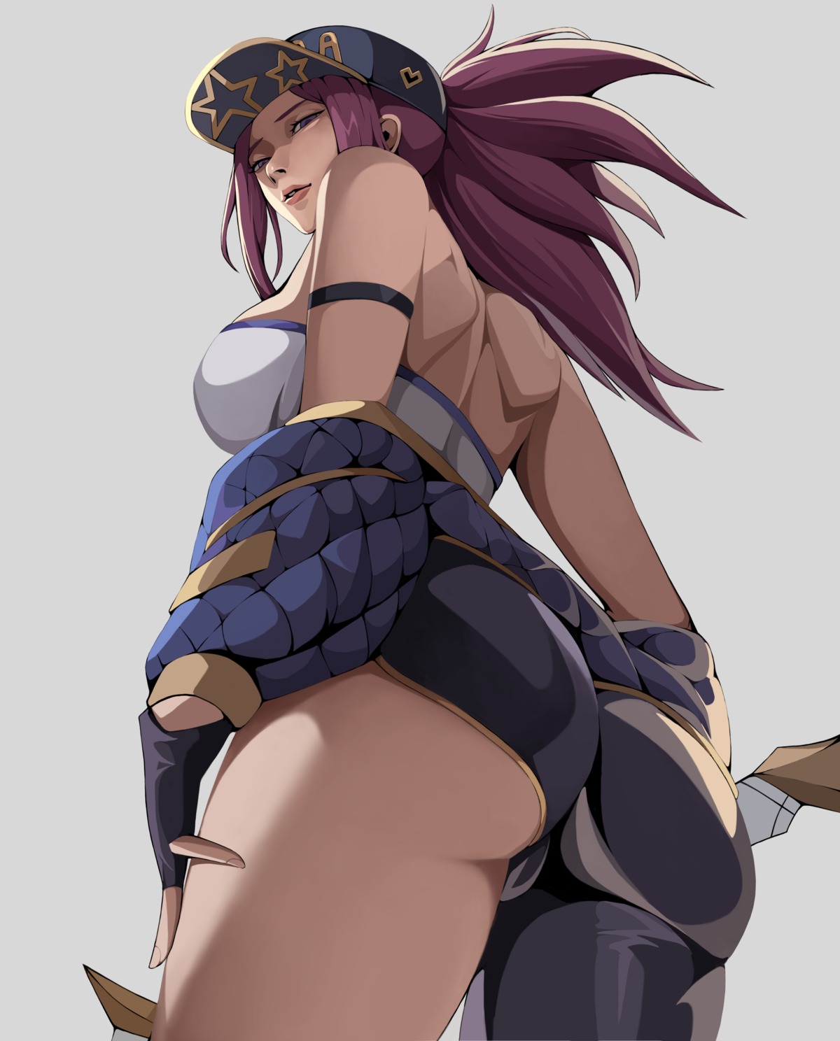 akali ass cameltoe league_of_legends letsbe no_bra