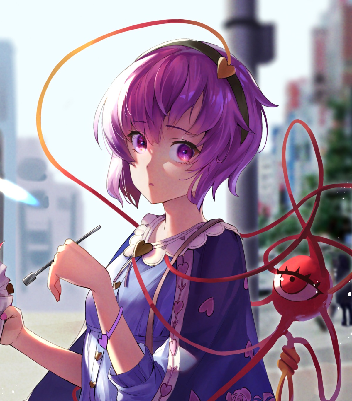 aya_(lezon) komeiji_satori touhou