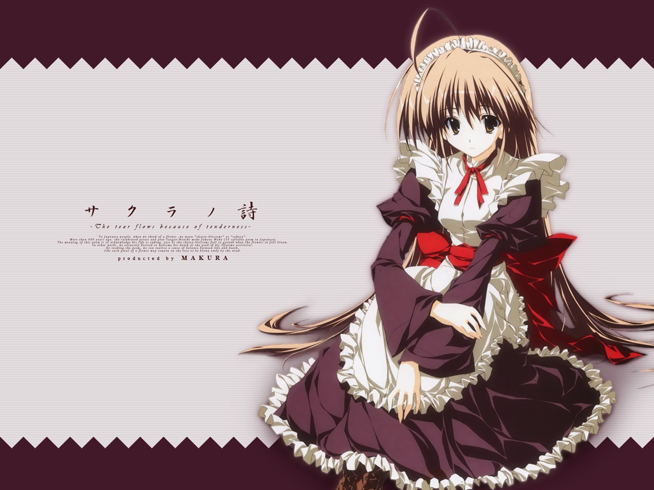 dress inugami_kira makura misakura_rin sakura_no_uta wallpaper