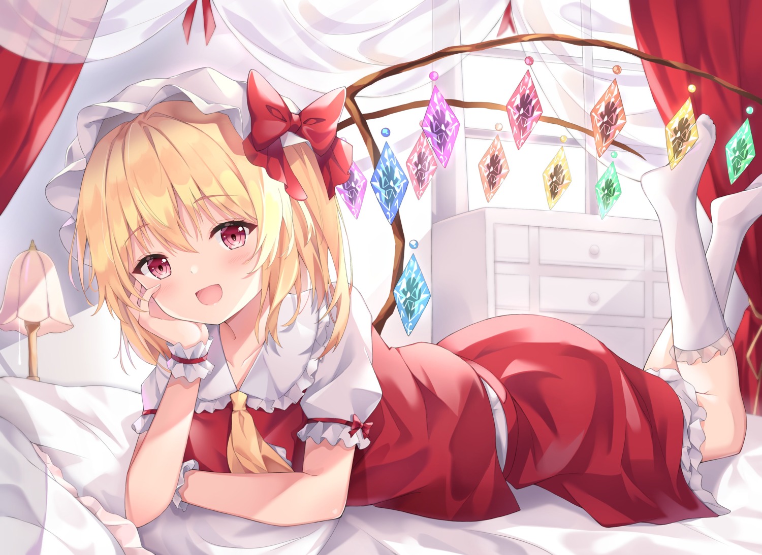 flandre_scarlet kofumi_(nxme5555) touhou wings