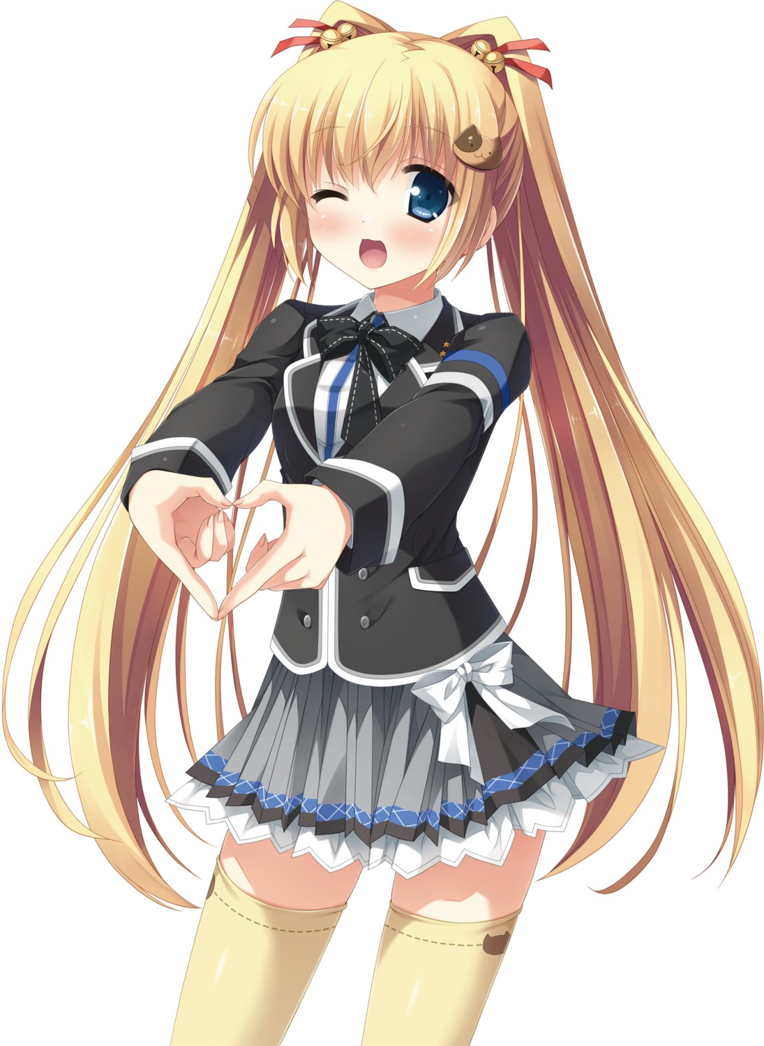 asasaka_meguri digital_version hulotte ikegami_akane imouto_no_okage_de_mote_sugite_yabai seifuku thighhighs