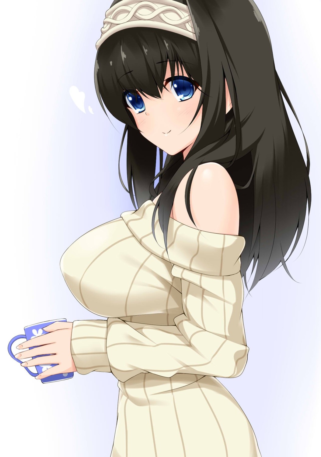 aria_(okuda08808008) sagisawa_fumika sweater the_idolm@ster the_idolm@ster_cinderella_girls