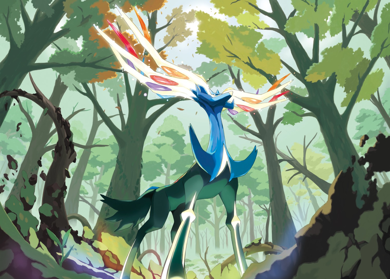 monster oomura_yuusuke pokemon pokemon_xy xerneas