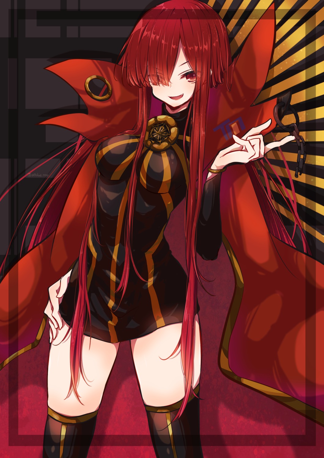 demon_king_nobunaga fate/grand_order tagme thighhighs