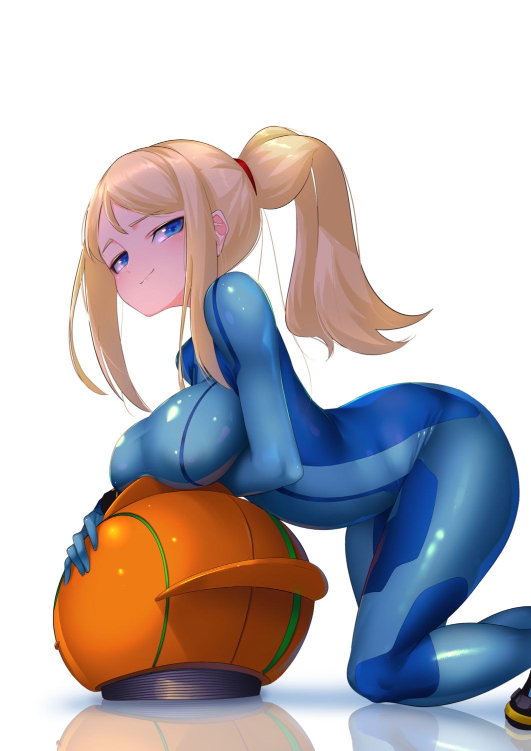 bodysuit kashu_(hizake) metroid samus_aran