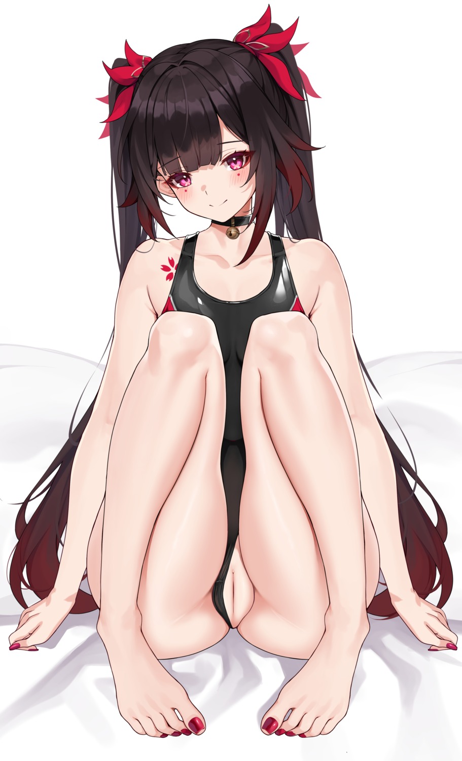 feet honkai:_star_rail matrix16 pussy sparkle_(honkai:_star_rail) swimsuits tattoo uncensored