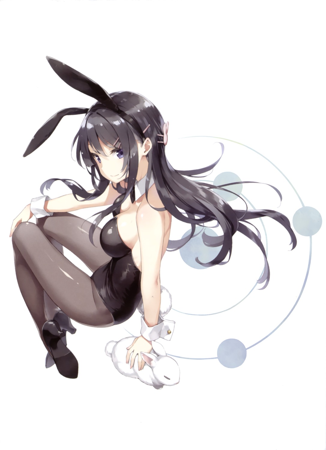 animal_ears bunny_ears bunny_girl heels kani_biimu pantyhose sakurajima_mai seishun_buta_yarou tail