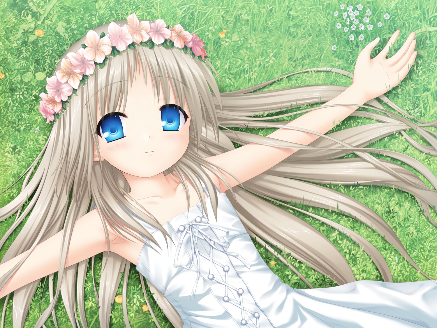 dress key kud_wafter little_busters! na-ga noumi_kudryavka summer_dress