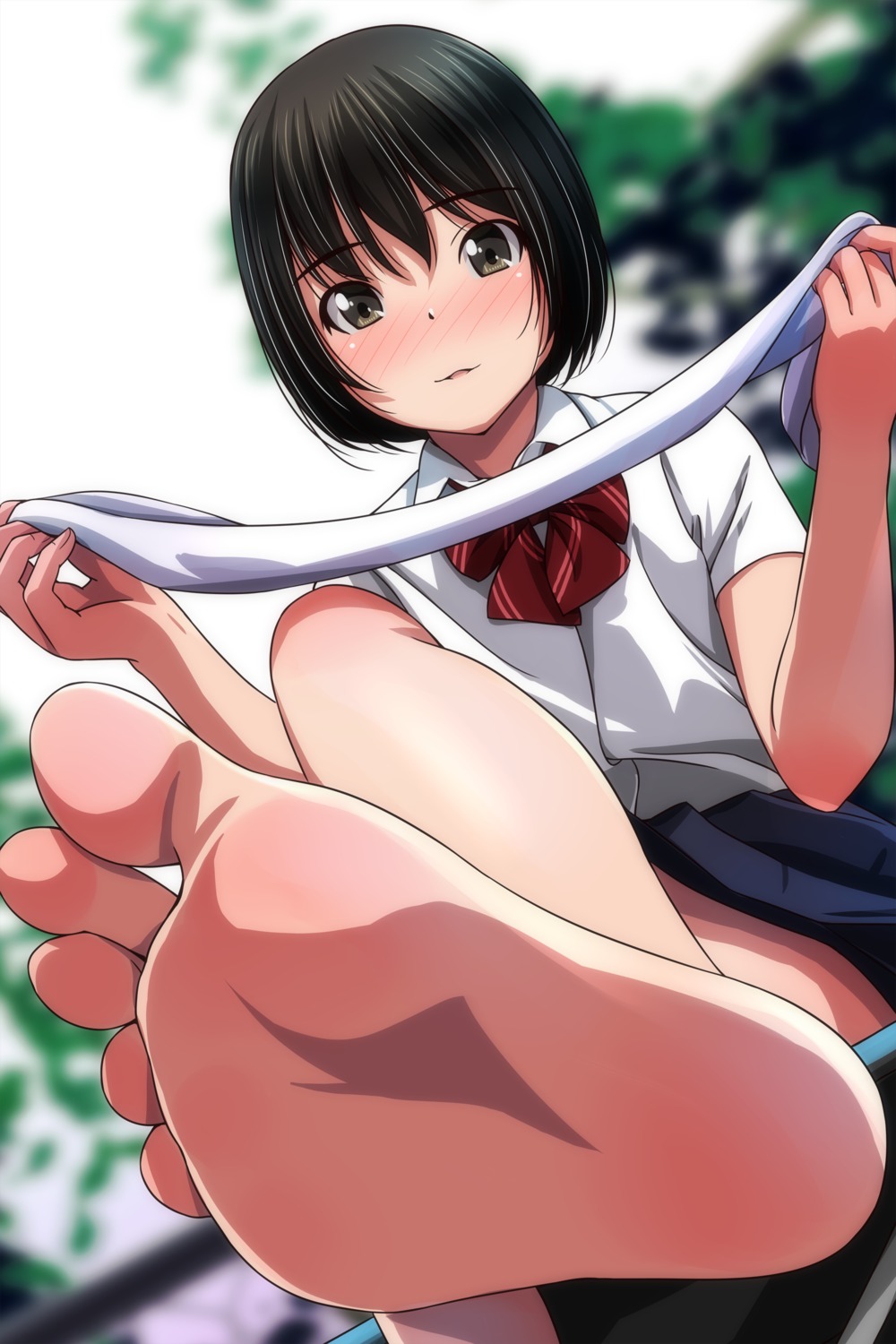 feet loli matsunaga_kouyou seifuku