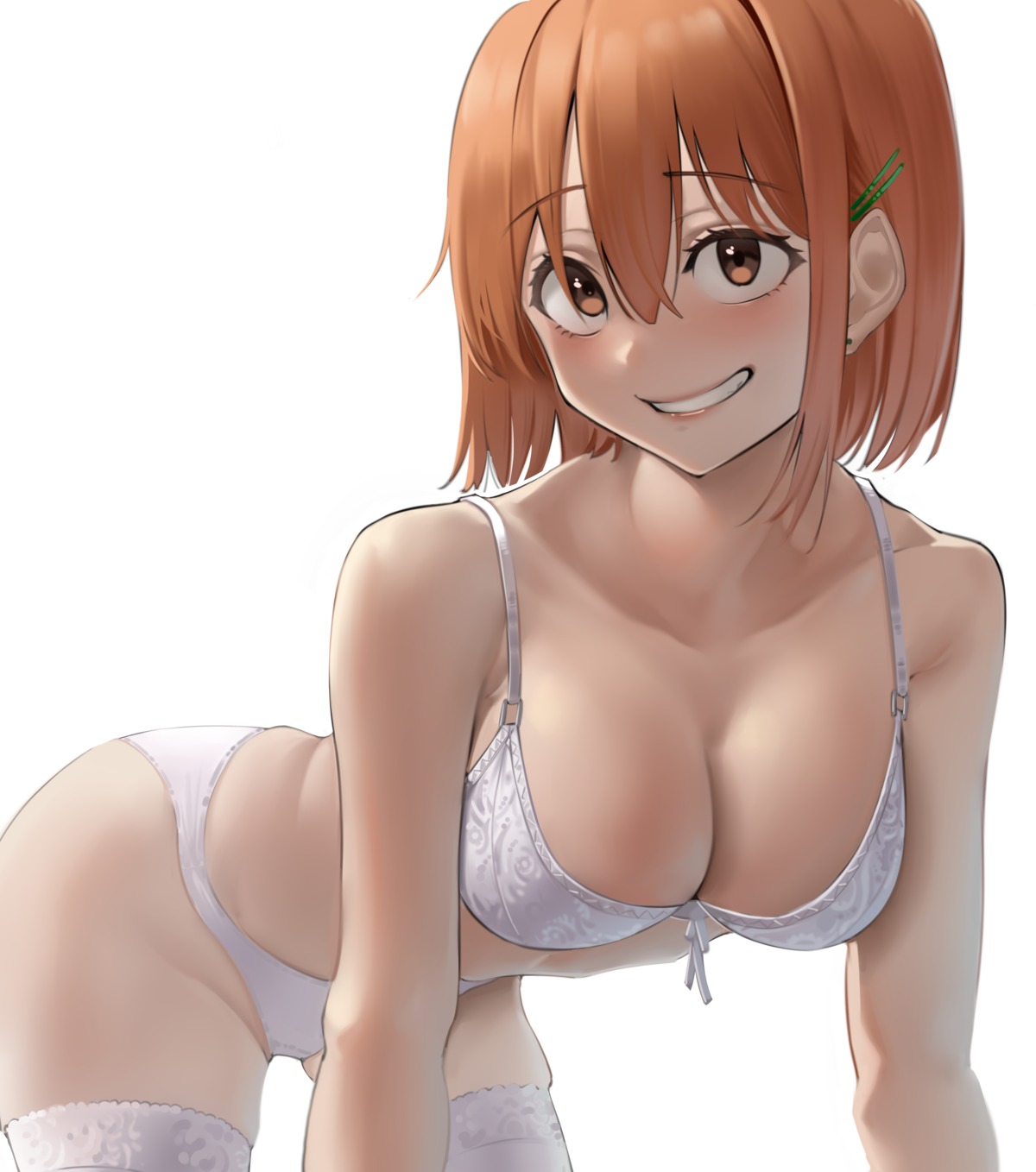 bra harris_hero pantsu thighhighs