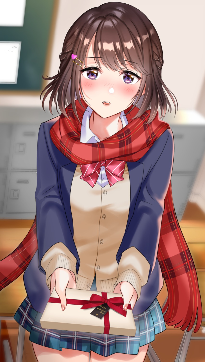 niwata0 seifuku sweater valentine