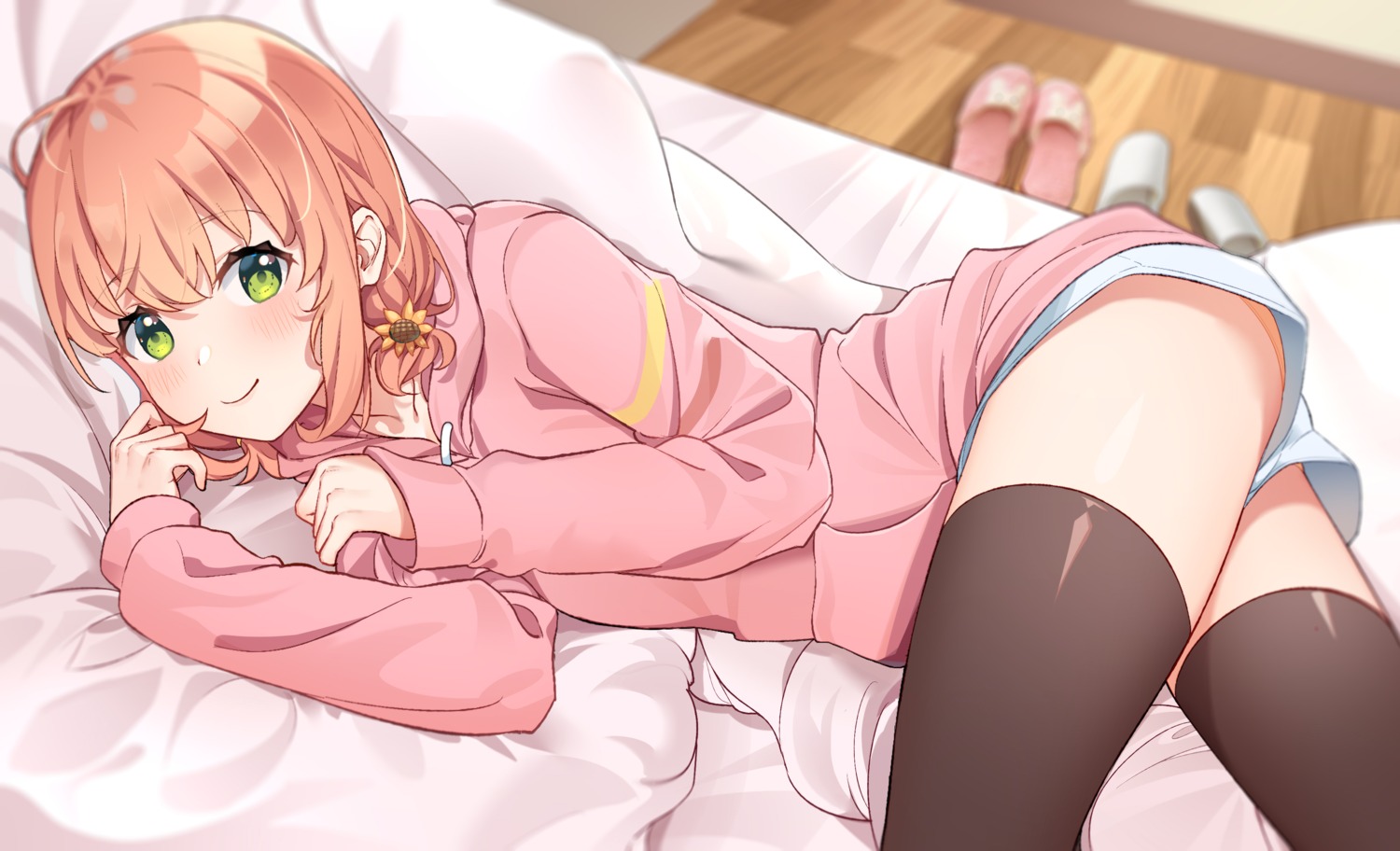 honma_himawari kongbai nijisanji nijisanji_gamers thighhighs