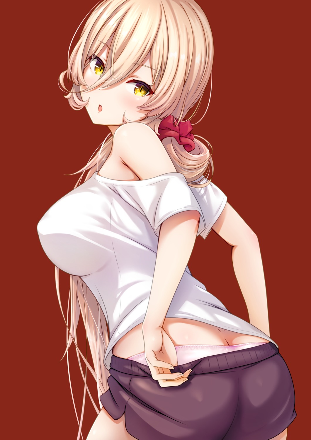 ass erect_nipples nijisanji nui_sociere pantsu sonoji_(_sonoji) undressing