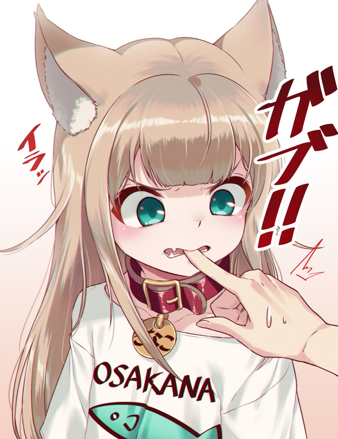 40hara animal_ears kinako_(40hara) nekomimi