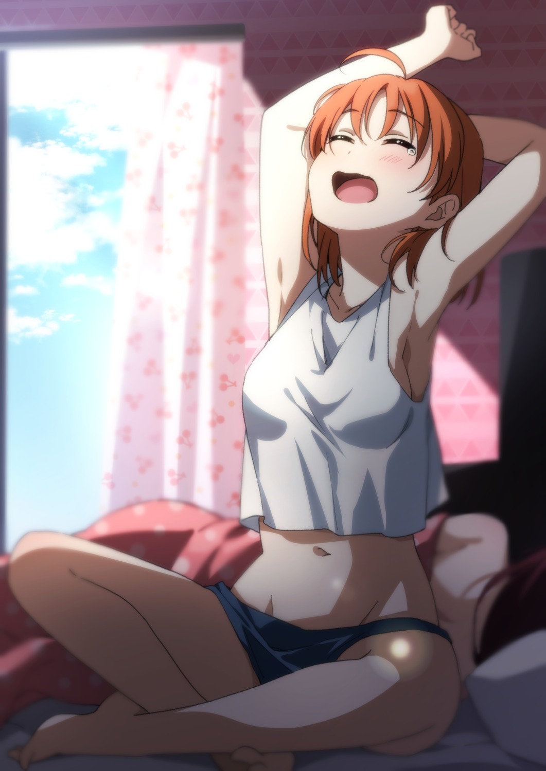 kougi_hiroshi love_live!_sunshine!! no_bra takami_chika