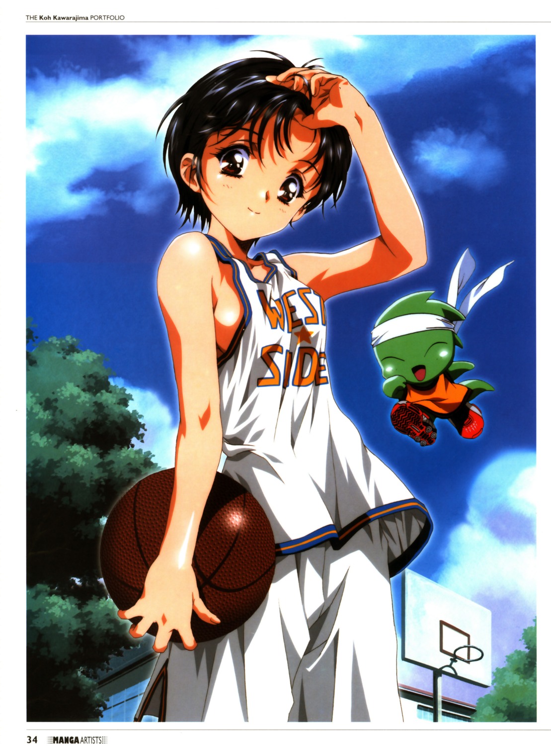 basketball kawarajima_koh no_bra