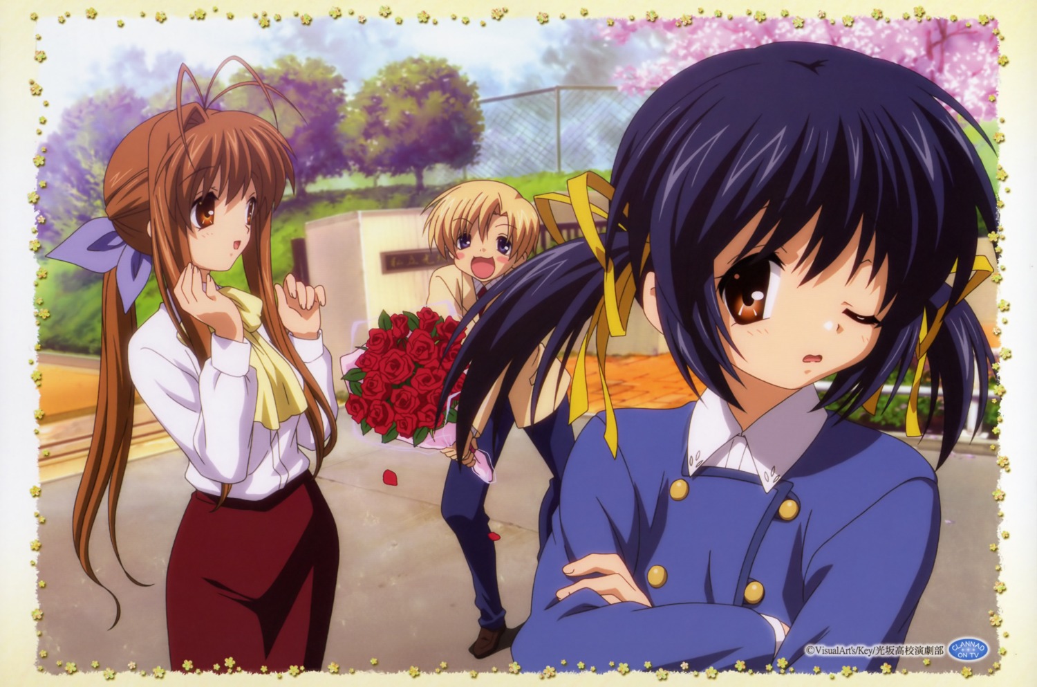 calendar clannad furukawa_sanae sunohara_mei sunohara_youhei