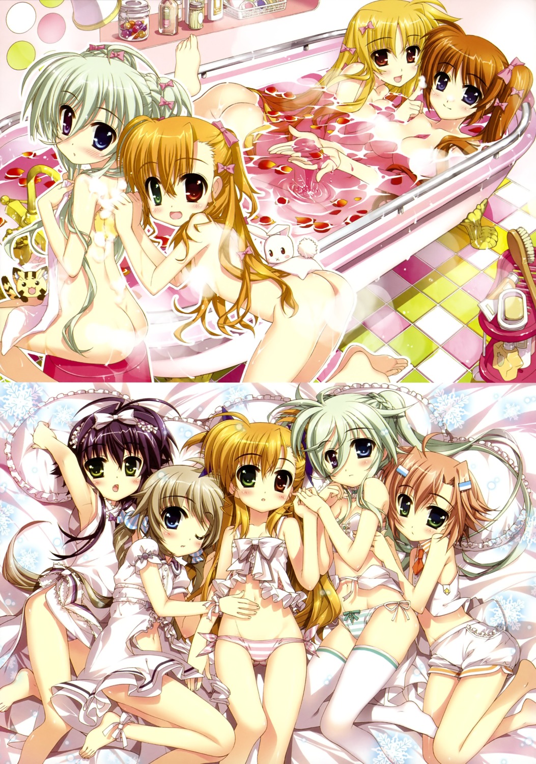 ass asteion bathing cleavage corona_timir dress einhart_stratos fate_testarossa feet fujima_takuya heterochromia loli lolita_fashion mahou_shoujo_lyrical_nanoha mahou_shoujo_lyrical_nanoha_vivid miura_rinaldi naked neko pantsu rio_wezley sacred_heart shimapan string_panties takamachi_nanoha thighhighs vivio wet