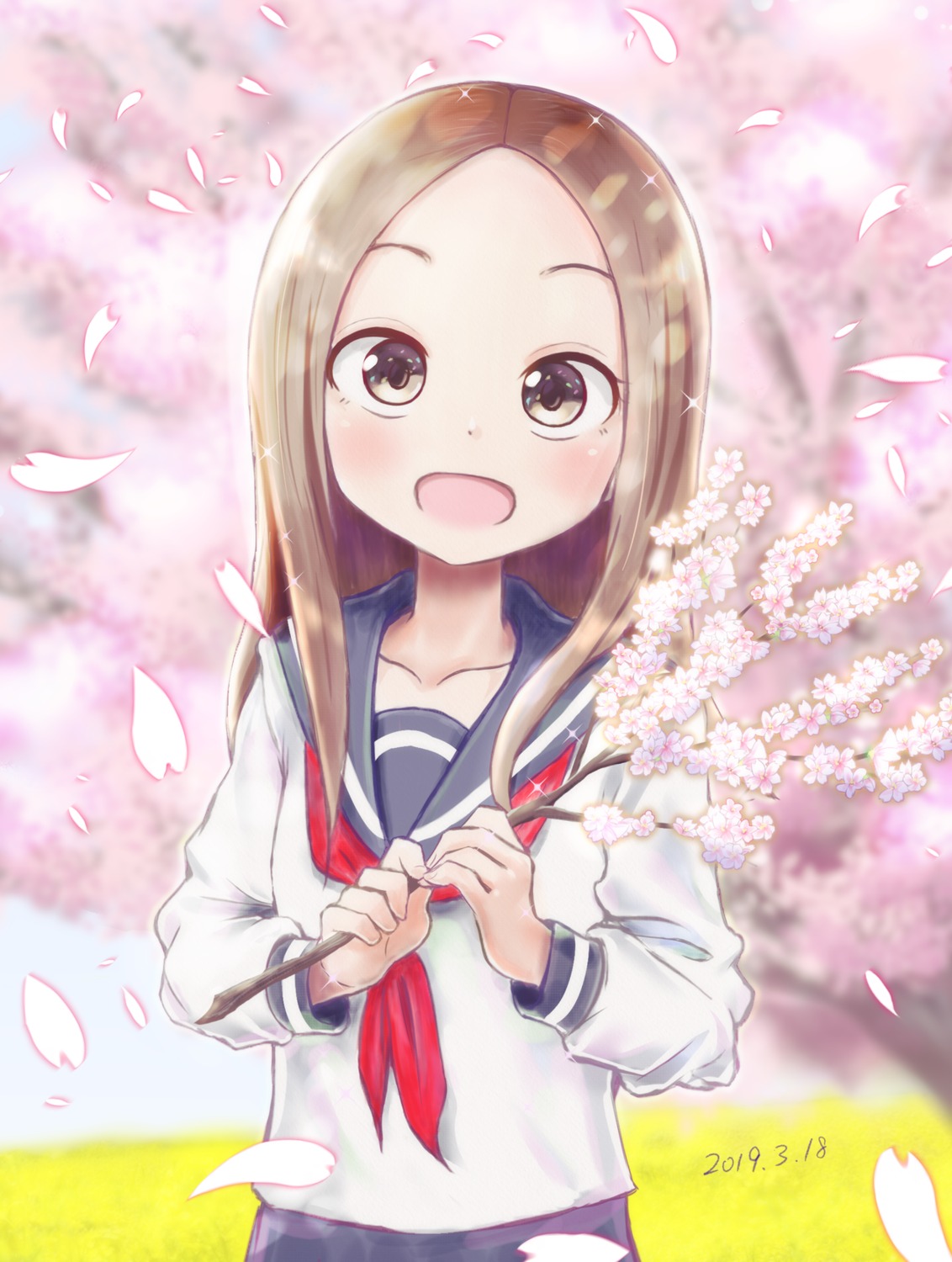 fluno karakai_jouzu_no_takagi-san seifuku takagi-san