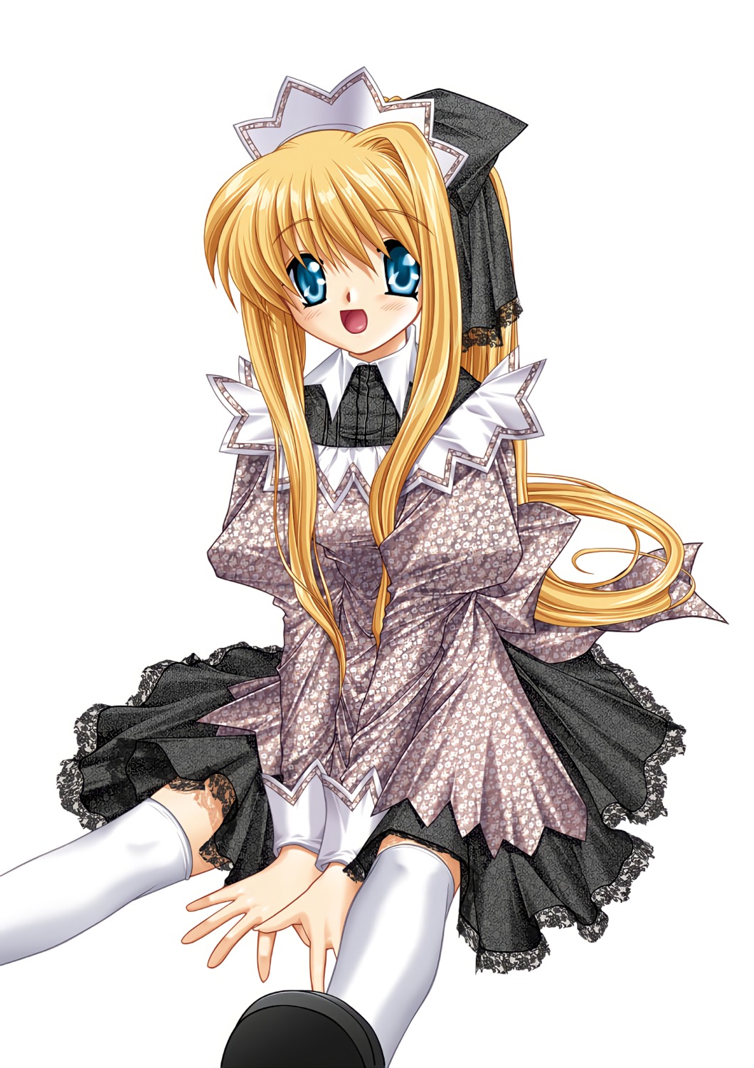 air dress hinoue_itaru kamio_misuzu key lolita_fashion thighhighs