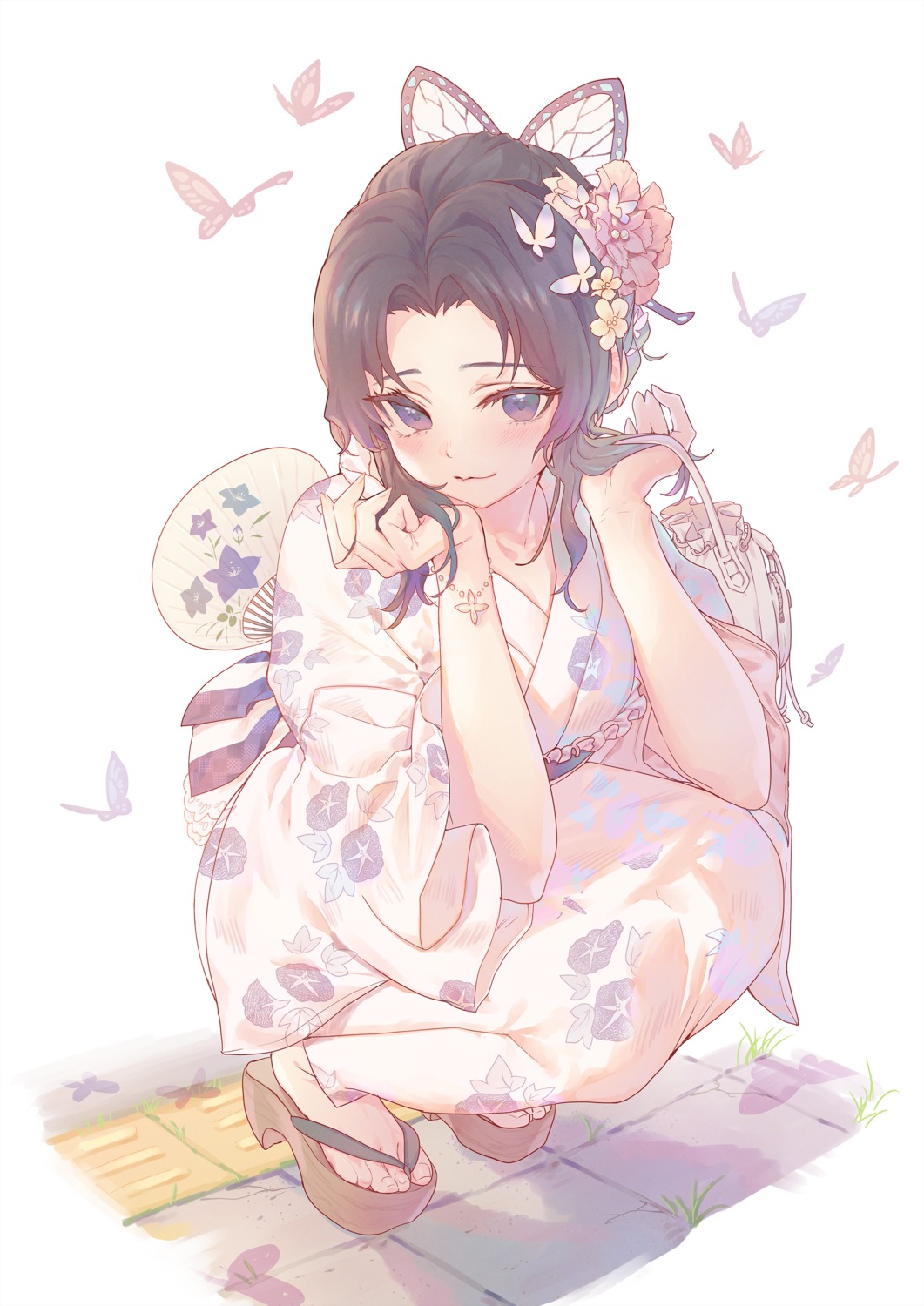 kimetsu_no_yaiba kochou_shinobu torano yukata