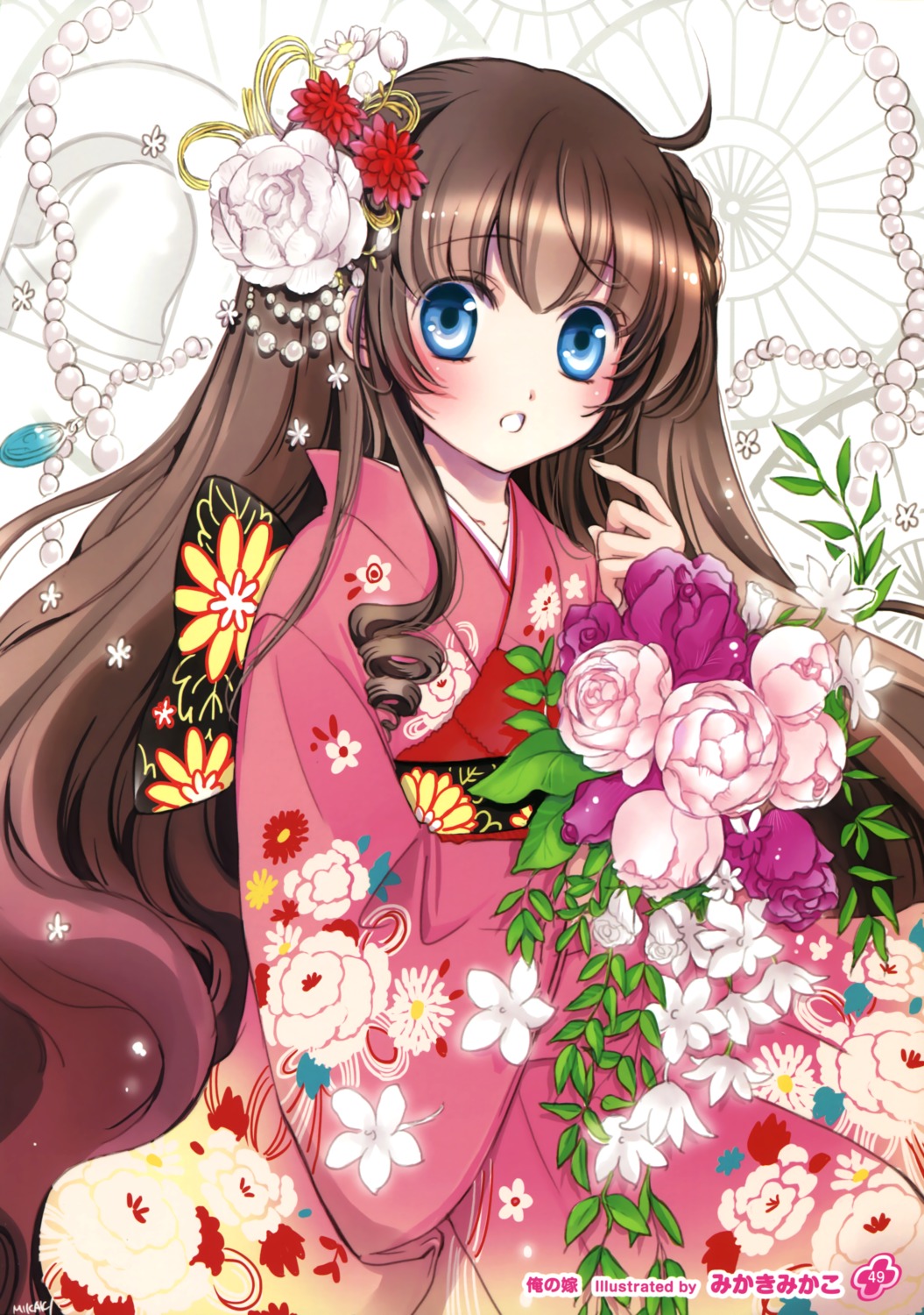 kimono mikaki_mikako