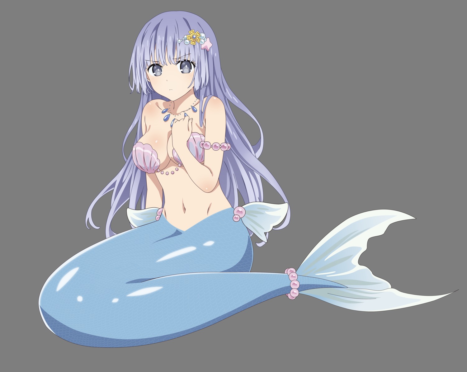 bikini_top date_a_live izayoi_miku mermaid monster_girl swimsuits tagme tail transparent_png vector_trace