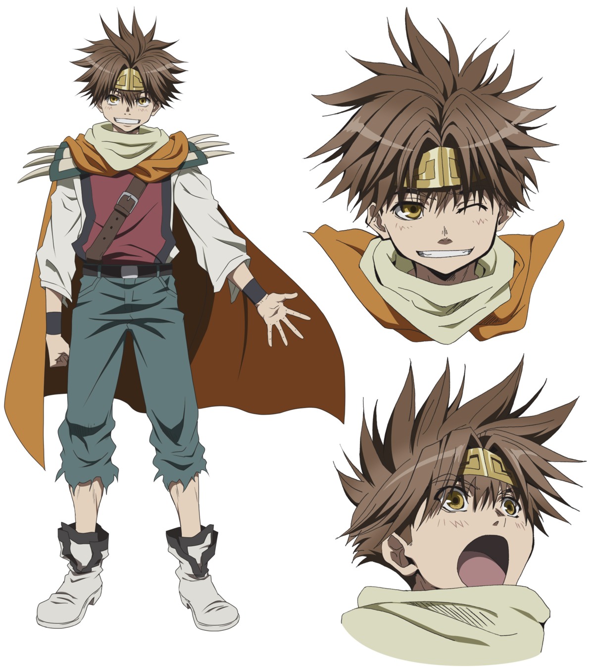 character_design expression male saiyuki satou_youko son_goku