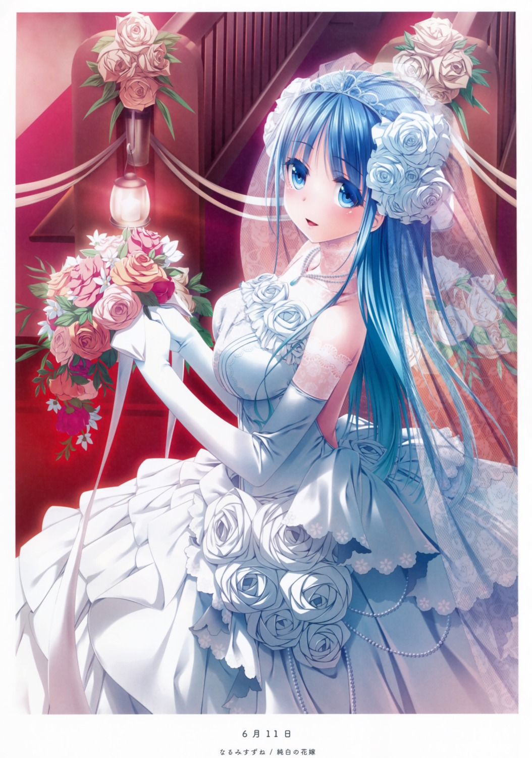 dress narumi_suzune scanning_resolution see_through wedding_dress