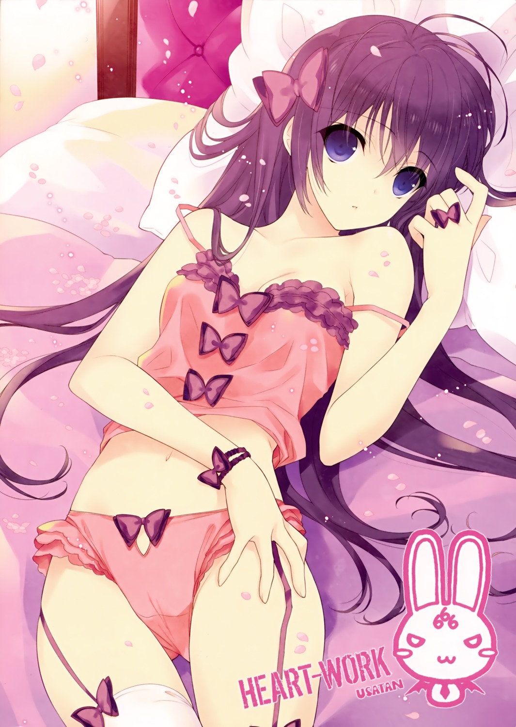 cameltoe garter_belt heart-work lingerie pantsu stockings suzuhira_hiro thighhighs