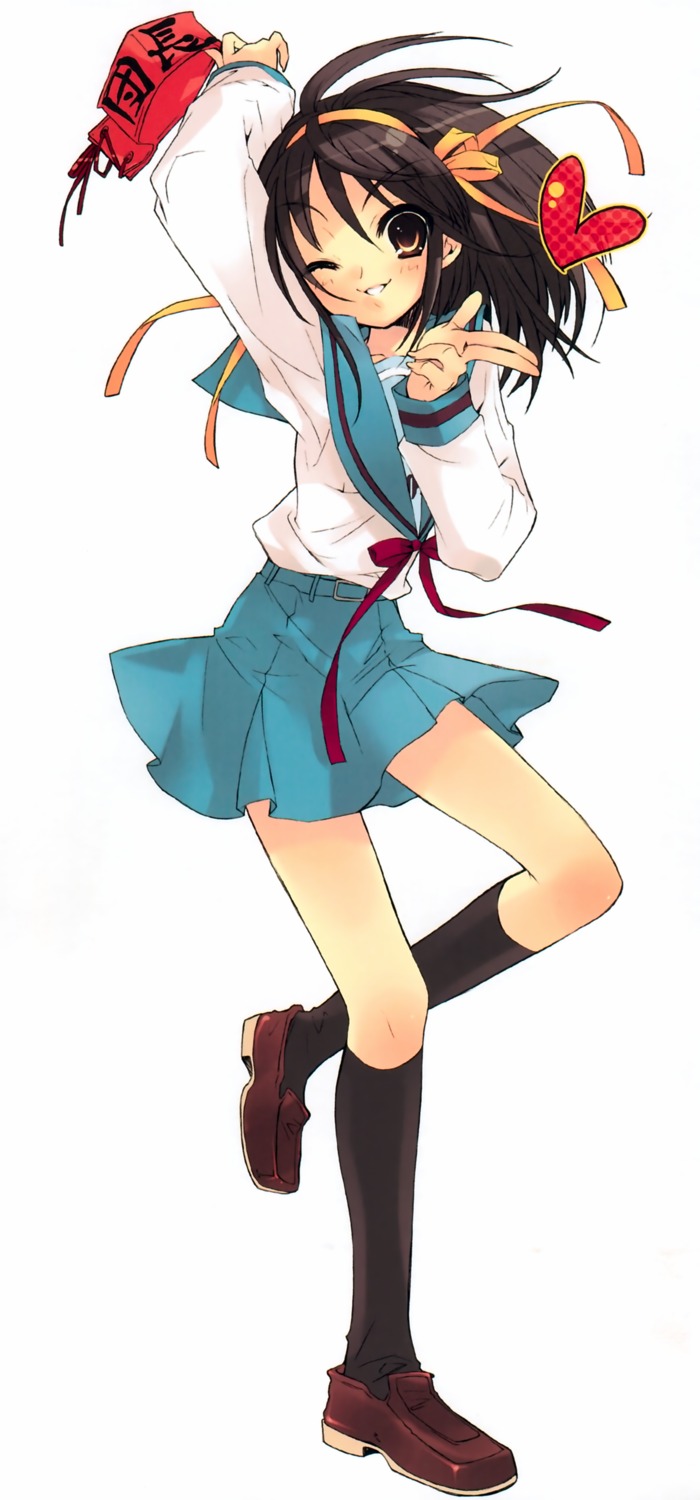 ito_noizi seifuku suzumiya_haruhi suzumiya_haruhi_no_yuuutsu