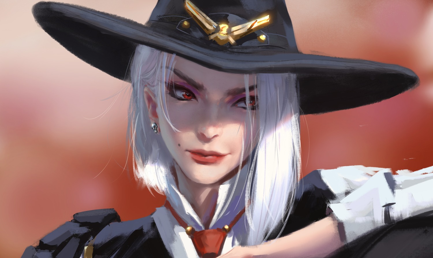 ashe_(overwatch) overwatch wlop