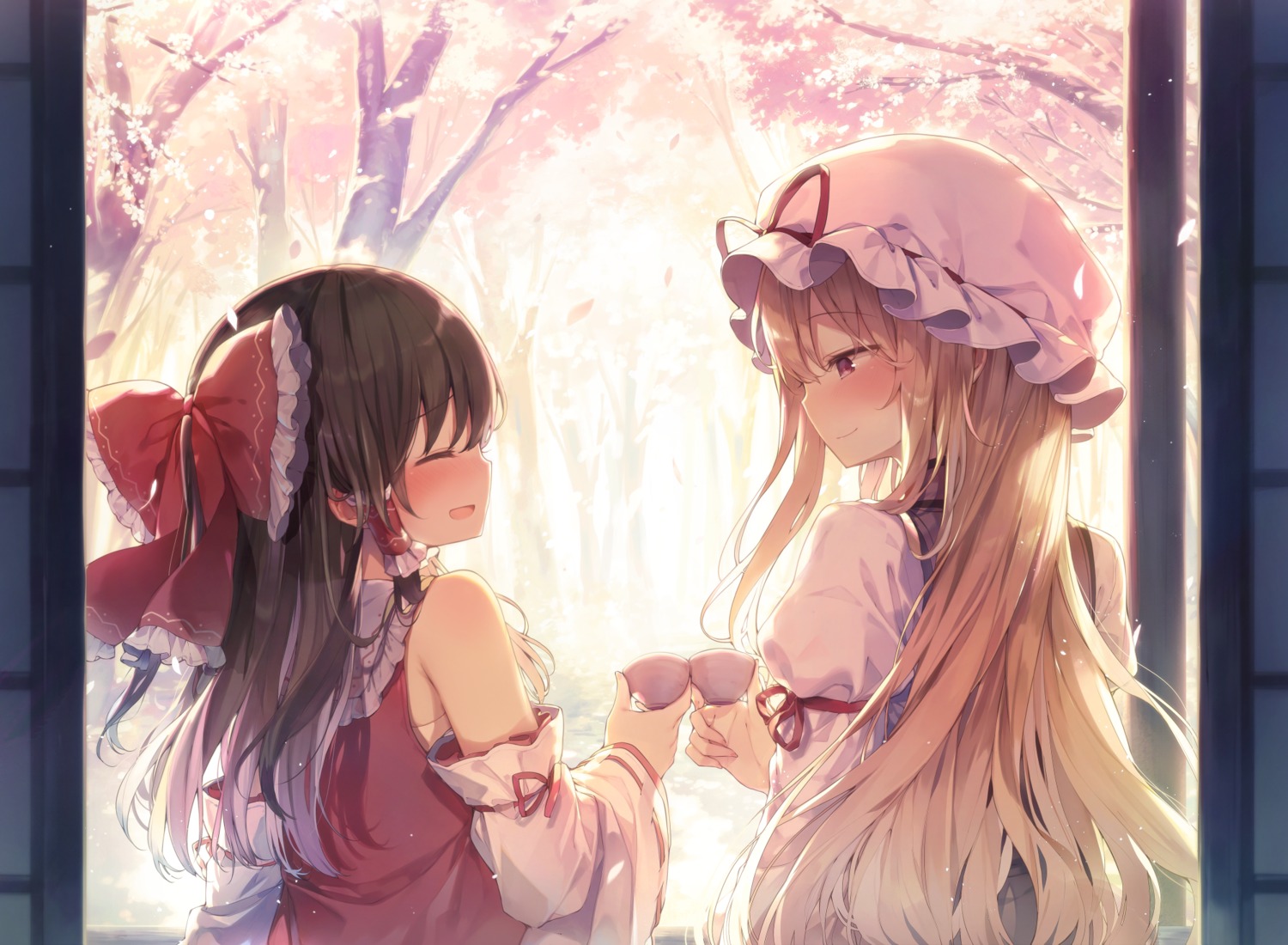 hakurei_reimu shnva touhou yakumo_yukari