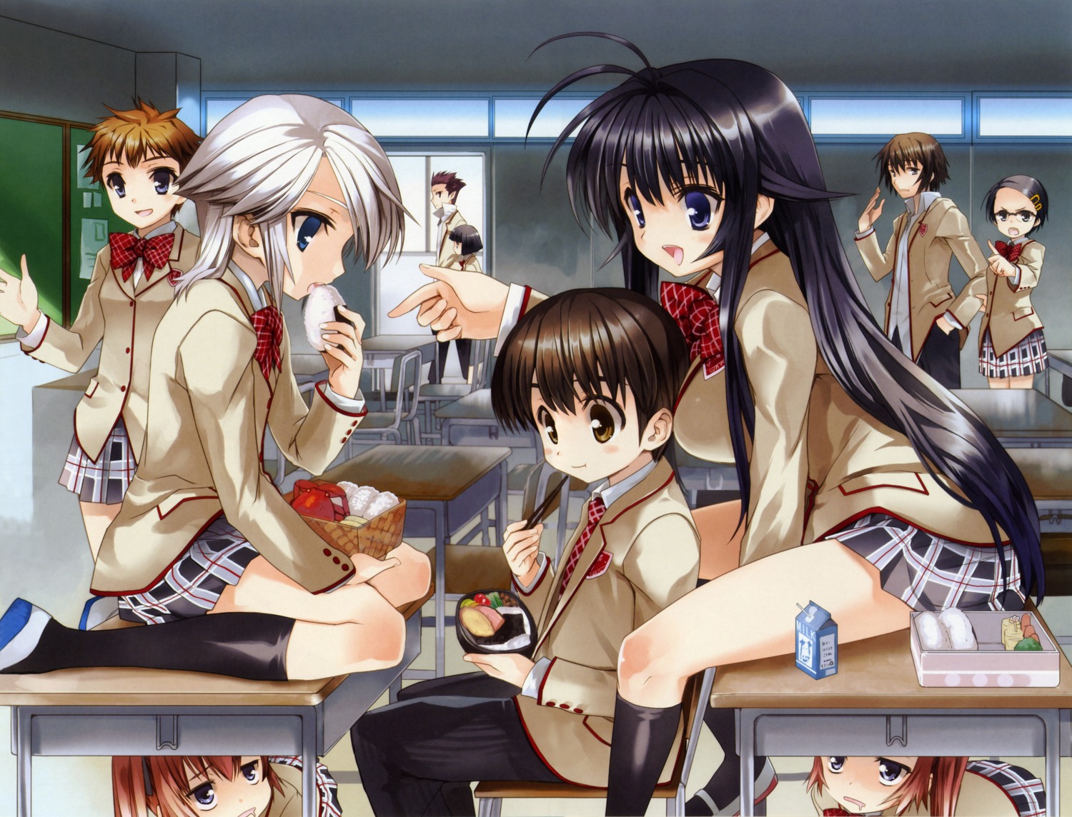 asahina_akane ezomori_nozomu fixed kanokon kiriyama_omi koin megane minamoto_chizuru minamoto_tayura nanao_ai nanao_ren osakabe_mio oyamada_kouta sasamori_yuuki seifuku