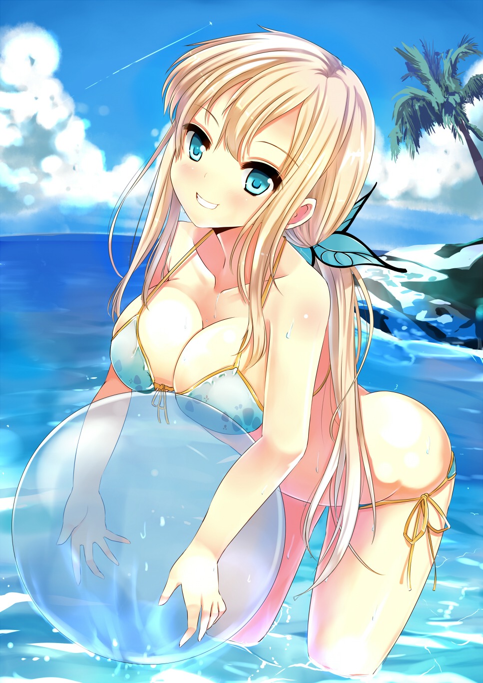 bikini boku_wa_tomodachi_ga_sukunai cleavage kashiwazaki_sena swimsuits xephonia