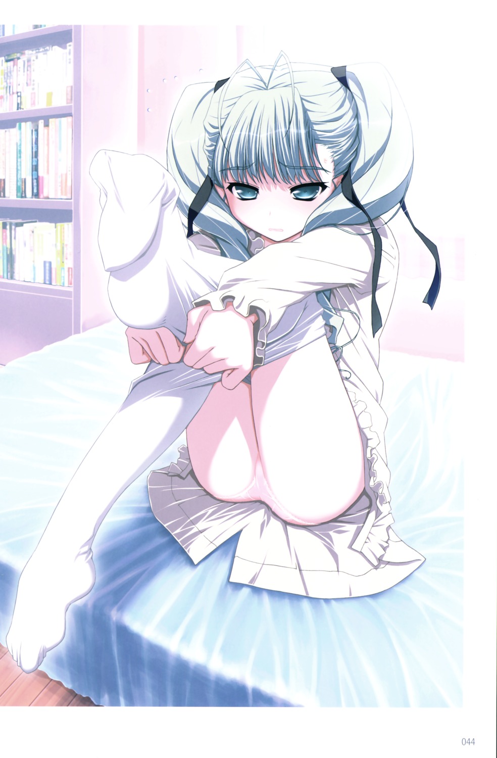 akata_itsuki cocoro_navi feet pantsu pantyhose undressing