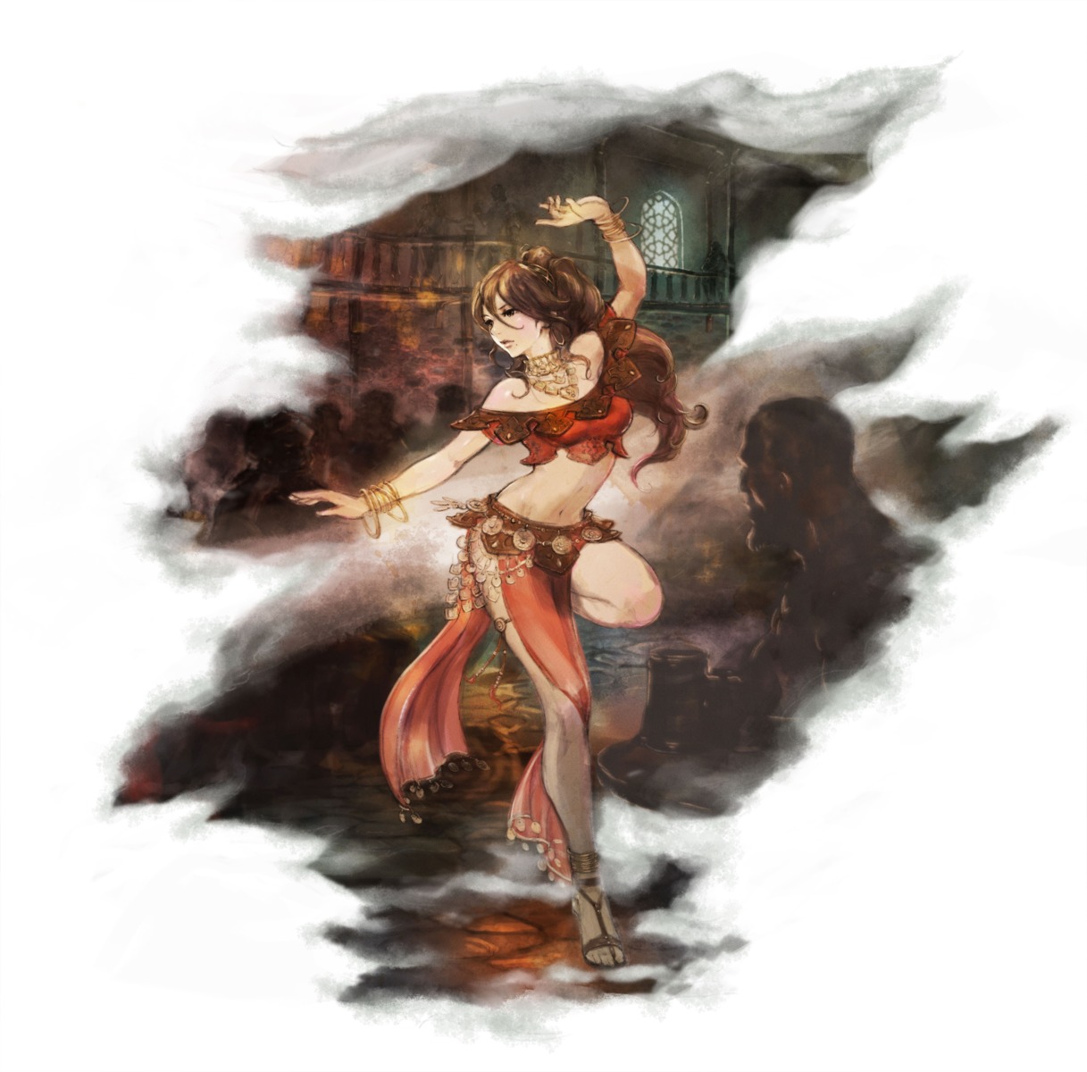 asian_clothes primrose_azelhart project_octopath_traveler square_enix tagme