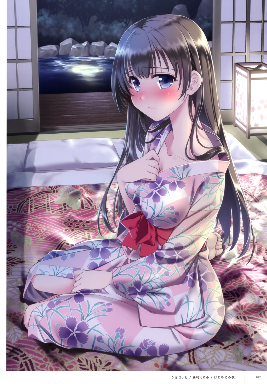 morisaki_kurumi yukata