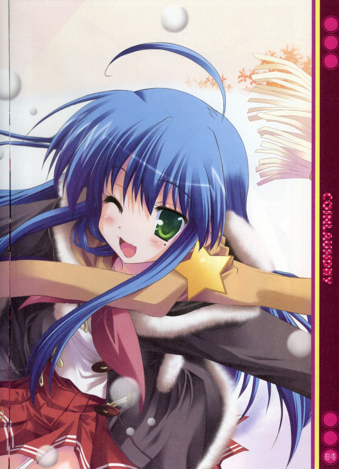 happy_birthday izumi_konata lucky_star maruchan seifuku