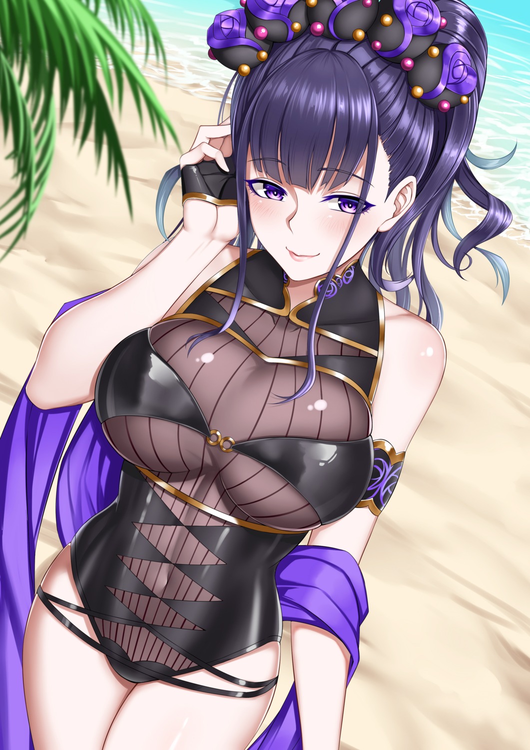 fate/grand_order murasaki_shikibu_(fate) swimsuits xiao_gen