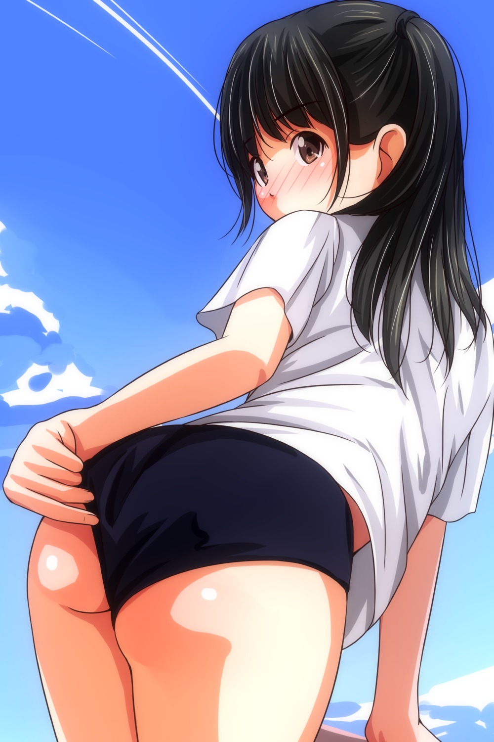 ass buruma gym_uniform loli matsunaga_kouyou