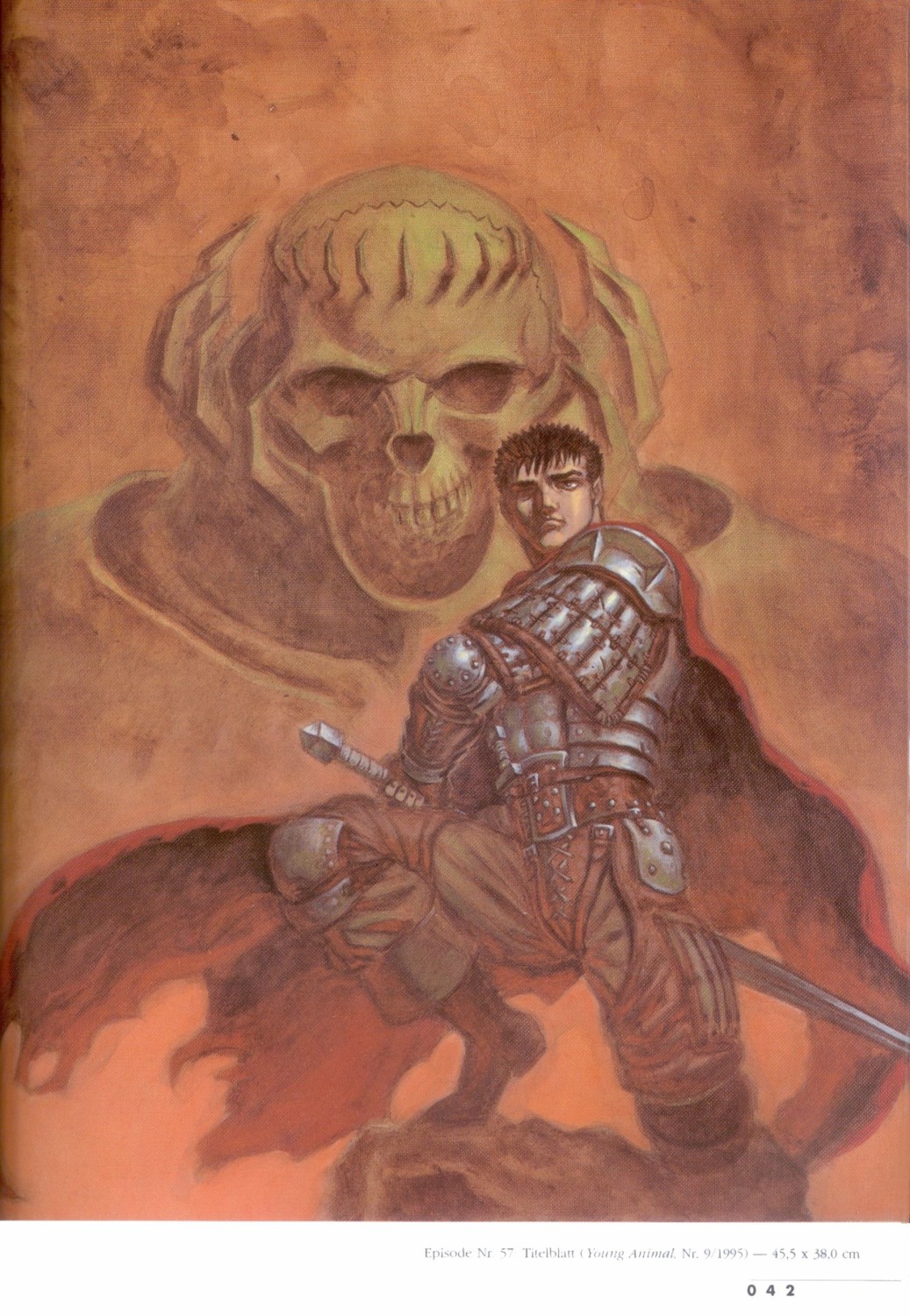 berserk binding_discoloration guts male miura_kentarou