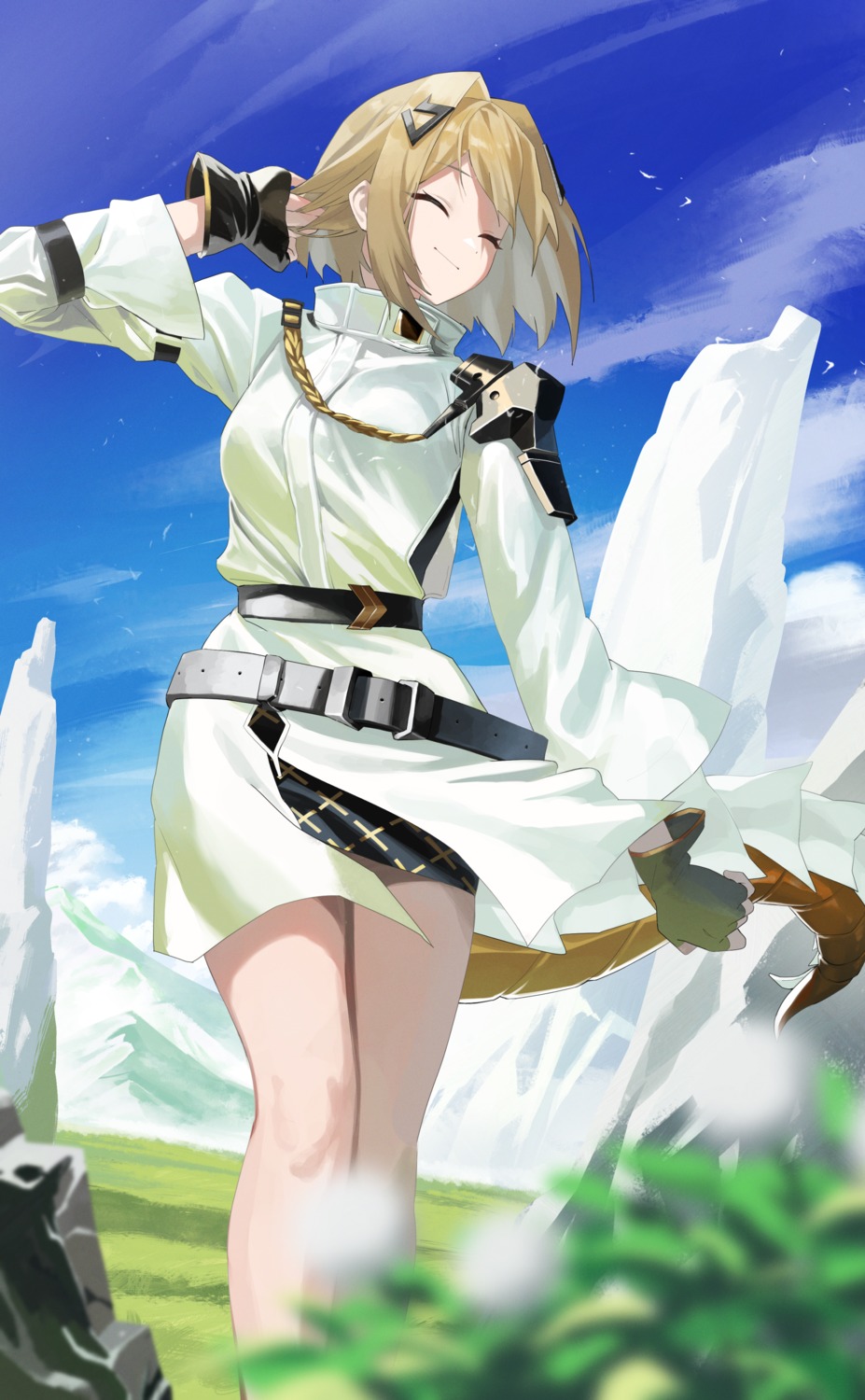 alchemy_stars armor tail uniform vice_(alchemy_stars) zyaki