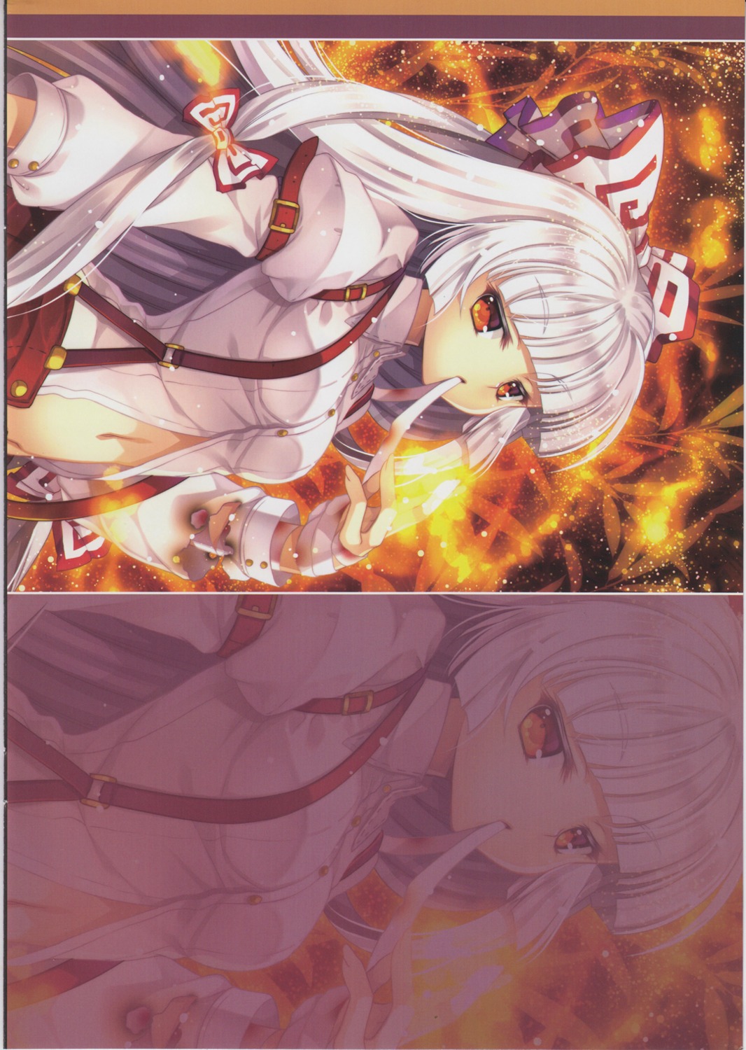 capura_lin eternal_phantasia fujiwara_no_mokou touhou