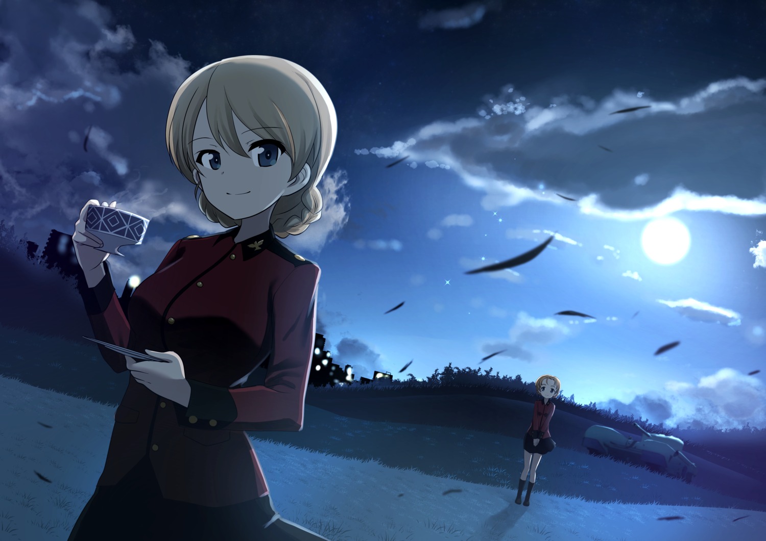 darjeeling girls_und_panzer orange_pekoe tagme uniform