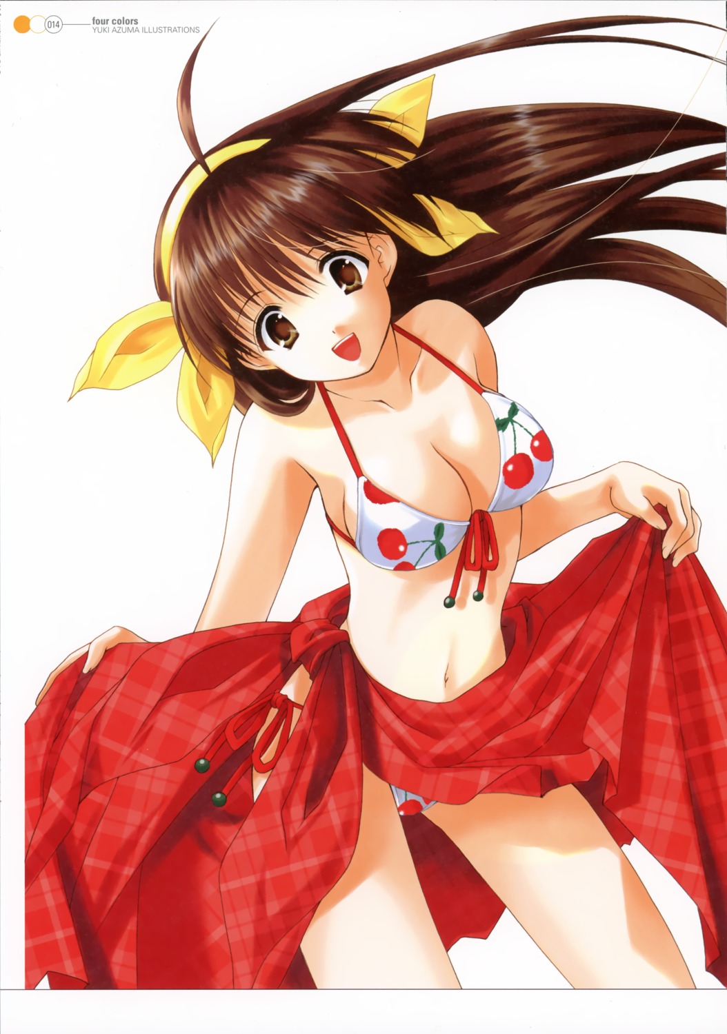 azuma_yuki bikini cleavage swimsuits