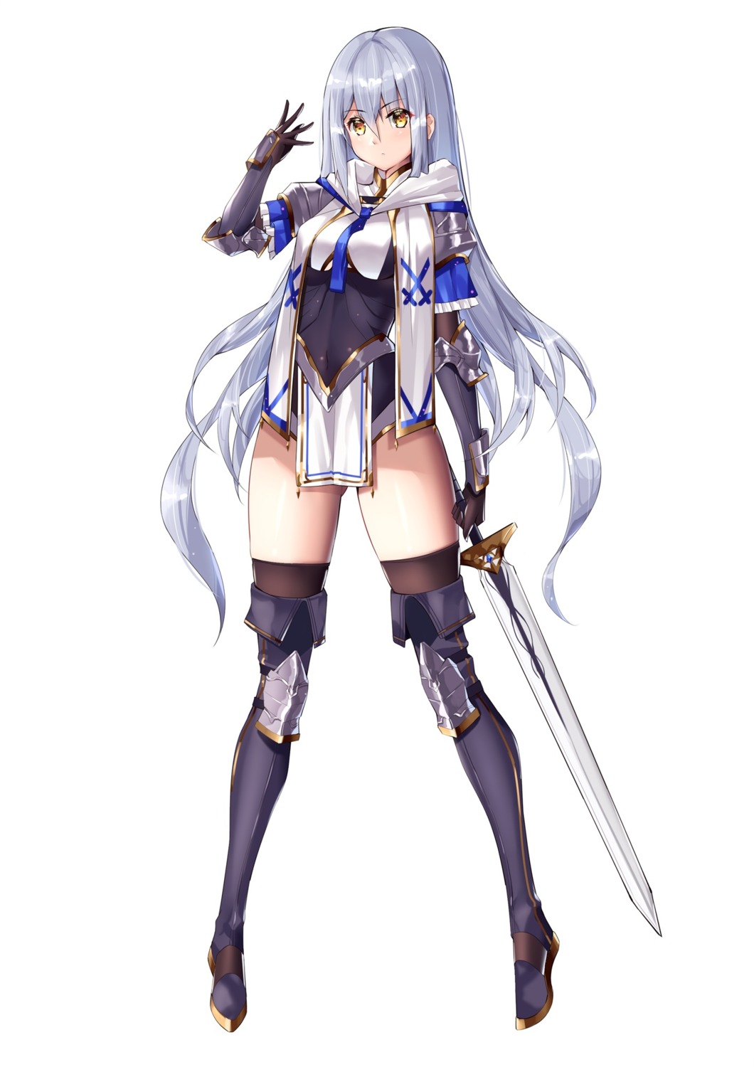 armor eol_9 leotard sword thighhighs