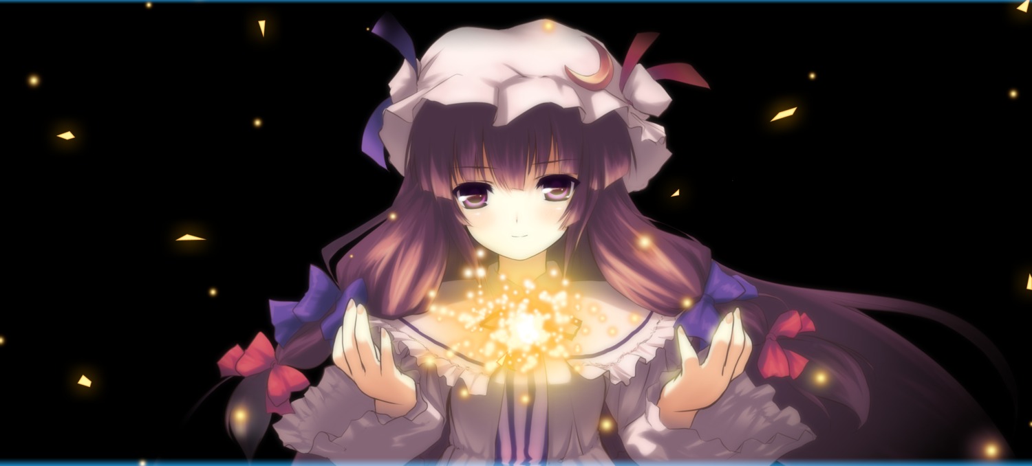 patchouli_knowledge touhou usume_shirou